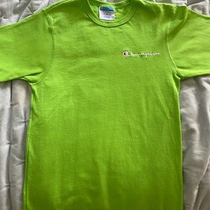 Champion Slime Green shirt
